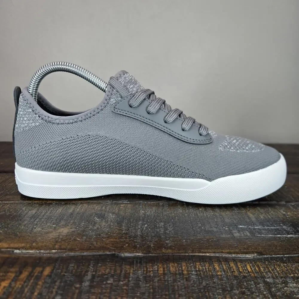 Vessi Weekend 1.5 Sneaker Womens Size 9 Waterproof Shoes Concrete Gray White